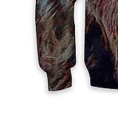 tanie 3D zwierzęta dla chłopca-Dzieci Dla chłopców Bluza z Kapturem Zjechać na pobocze Zwierzę Kot Długi rękaw Kieszeń Dzieci Top Codzienny Bluza z Kapturem Godny podziwu Codzienny Biały Żółty Niebieski Jesień 7-13 lat