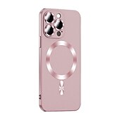رخيصةأون جرابات آيفون-هاتف غطاء من أجل Apple ايفون 16 آيفون 15 برو ماكس بلس iPhone 14 Pro Max Plus iPhone 13 12 11 Pro Max مع ماجسيف حامي عدسة الكاميرا دعم الشحن اللاسلكي ماتي متجمد لون الصلبة TPU