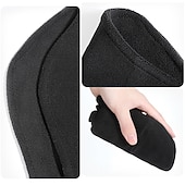 cheap Cycling Hats, Caps &amp; Bandanas-REXCHI Cycling Cap  Bike Cap Skull Caps Cap Helmet Liner Stripes Warm Cycling Breathable Soft Stretchy Bike / Cycling Black Dark Grey Grey Fleece Winter for Men&#039;s Unisex Adults&#039; Mountain Bike / MTB