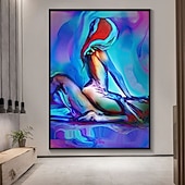 levne Postavy-1 panel lidé tiskne nahé umění nástěnné umění moderní obraz domácí dekorace závěs na zeď dárek srolované plátno bez rámu, nenatažené