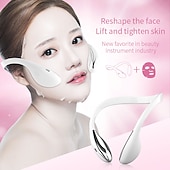 levne Zařízení péče o obličej-elektrický v face lifting dvojitá brada reduktor lifting obličeje hubnutí tvarování microcurrent led light devices neck massager lift