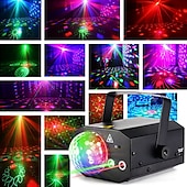 abordables Projecteurs, lampes et lasers-Projecteur Lumière Lampes de jardin Eclairages de Scène Projecteur de lumière laser Soirée Extérieur Lumières Disco Coloré