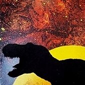olcso Fiú 3D Állatok-Gyerekek Fiú Póló Tee Állat Dinoszaurus Hosszú ujj Crewneck Gyermek Top Hétköznapi 3D nyomtatás Menő Napi Ősz Tél Sárga 7-13 év