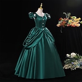 economico Vestiti-la meravigliosa signora maisel rococò abito medievale costume da festa in maschera costume da donna nero vintage cosplay festa in maschera halloween