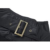 economico Gonne semplici-gonna donna sottoveste abito gotico gonna lunga gonne lunghe volant orlo asimmetrico tinta unita carnevale festa autunno&amp;amp;costumi di carnevale invernali retrò vintage gotico vittoriano donna nero
