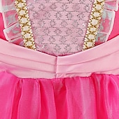 billige Jentekostymer-Bokuke 2026 Eventyr Prinsesse Ganske Blomsterpikekjole Temafestkostyme Tyll kjoler Cosplay for Jente Barne Karneval Maskerade Bryllup Bryllupsgjest