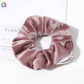 billige Tilbehør til hårstyling-hår scrunchies fløyel elastiske hårbånd scrunchy hår bånd tau scrunchie for kvinner eller jenter hårtilbehør
