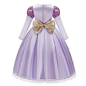 ieftine Costume pentru fete-DinBasme Prințesă Rochie de fete cu flori Costum de petrecere tematică Cosplay for Fete Pentru copii Carnaval Mascaradă Săptămâna Cărții Invitat la nunta Ținute pentru evenimente școlare
