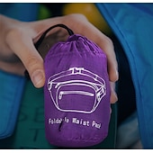 abordables Mochila de senderismo-1-10 L Bolso de cintura Riñonera Cinturón Deportivo Resistente al Viento Resistente a la lluvia Transpirable Secado rápido Ligero Al aire libre Caza Pesca Senderismo Escalada Nailon Ejercito verde