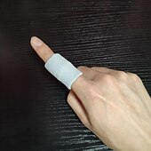 levne Korektory a podpůrné pomůcky-sada 10 kusů nylonového návleku na prsty sportovní chránič prstů volejbalový chránič na badminton basketbalový chránič prstů chránič prstů chránič prstů