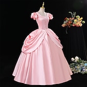 economico Vestiti-la meravigliosa signora maisel rococò abito medievale costume da festa in maschera costume da donna nero vintage cosplay festa in maschera halloween