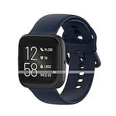 abordables Correas de reloj Fitbit-Ver Banda para Fitbit Versa 2 / Versa Lite / Versa SE / Versa Silicona Reemplazo Correa Suave Transpirable Correa Deportiva Pulsera