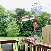 cheap Backyard Birding &amp; Wildlife-Window Hummingbird Feeder Window Mount Hummingbird Feeder Water Drinker Outdoor Garden Yard Decor