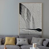 billiga Abstrakta målningar-oljemålning handgjorda handmålade väggkonst abstrakt canvas målning heminredning dekor sträckt ram redo att hänga