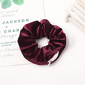 billige Tilbehør til hårstyling-hår scrunchies fløyel elastiske hårbånd scrunchy hår bånd tau scrunchie for kvinner eller jenter hårtilbehør