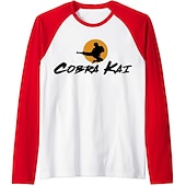 levne Kreslená a filmová postava-Cobra Kai Karate Kid Trička Anime Animák Anime 3D 3D Grafika Pro Pro páry Pánské Dámské Dospělé Plesová maškaráda 3D tisk