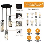 economico Lampadari-lampada a sospensione a led illuminazione a sospensione cromata/oro moderna lampada a sospensione mini lampadari di cristallo lampada a sospensione regolabile per sala da pranzo con isola cucina (1/3
