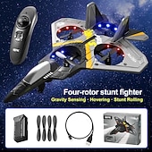 baratos RC e Brinquedos Eletrónicos-Avião de controle remoto rc, 2.4g, 6 canais, controle remoto v17, avião planador, avião planador, brinquedos de espuma epp, drone rc, presente para crianças