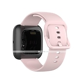 abordables Correas de reloj Fitbit-Ver Banda para Fitbit Versa 2 / Versa Lite / Versa SE / Versa Silicona Reemplazo Correa Suave Transpirable Correa Deportiva Pulsera