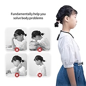voordelige Lichaamsmassage-apparaat-slimme houding corrector apparaat houding training realtime wetenschappelijke rughouding juiste nek bult corrector volwassen kind gezondheid