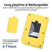 cheap Electronic Entertainment-500 In 1 3 Inch LCD Video Toy Gaming Player Mini Handheld Games Toys Game Console For Kids Portable Game Playing Machine