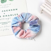 billige Tilbehør til hårstyling-hår scrunchies fløyel elastiske hårbånd scrunchy hår bånd tau scrunchie for kvinner eller jenter hårtilbehør