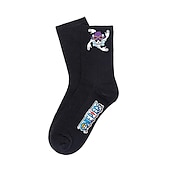 cheap Shoes &amp; Accessories-Inspired by One Piece Monkey D. Luffy Nico Robin Roronoa Zoro Anime Cosplay Accessories Socks Men&#039;s Women&#039;s Halloween Costumes