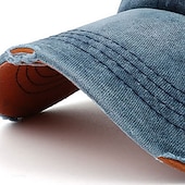 Недорогие Бейсболка мужская-Муж. Бейсболка Черный Винный Хлопок Изысканный и современный Одежда для отдыха на природе На каждый день Буквы