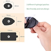 abordables Masajeador de cuerpo entero-Estimulador muscular Tens máquina de masaje corporal eléctrico EMS de 36 modos terapia digital para adelgazar electrosimulador de doble canal con 10 almohadillas a prueba de polvo regalo de San