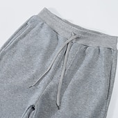 tanie Spodnie dresowe-Męskie Spodnie dresowe Uprawiający jogging Spodnie do biegania Spodnie sportowe Elastyczny pas Równina Komfort Ciepłe Codzienny Styl klasyczny Plus aksamit Czarny Biały Średnio elastyczny