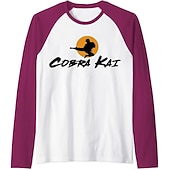 levne Kreslená a filmová postava-Cobra Kai Karate Kid Trička Anime Animák Anime 3D 3D Grafika Pro Pro páry Pánské Dámské Dospělé Plesová maškaráda 3D tisk