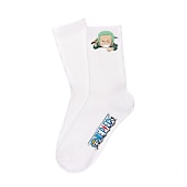 cheap Shoes &amp; Accessories-Inspired by One Piece Monkey D. Luffy Nico Robin Roronoa Zoro Anime Cosplay Accessories Socks Men&#039;s Women&#039;s Halloween Costumes