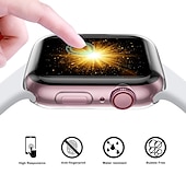 Χαμηλού Κόστους Smartwatch Θήκη-3 τμχ Παρακολουθήστε Προστατευτικό οθόνης Συμβατό με Apple  iWatch Series 8/7/6/5/4/3/2/1 / SE Προστατευτικά Οθόνης με Ασφάλεια Απορρήτου Υψηλή Ανάλυση Ευαίσθητο στην αφή Σκληρυμένο Γυαλί