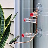 cheap Backyard Birding &amp; Wildlife-Window Hummingbird Feeder Window Mount Hummingbird Feeder Water Drinker Outdoor Garden Yard Decor