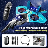 baratos RC e Brinquedos Eletrónicos-Avião de controle remoto rc, 2.4g, 6 canais, controle remoto v17, avião planador, avião planador, brinquedos de espuma epp, drone rc, presente para crianças