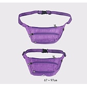 abordables Mochila de senderismo-1-10 L Bolso de cintura Riñonera Cinturón Deportivo Resistente al Viento Resistente a la lluvia Transpirable Secado rápido Ligero Al aire libre Caza Pesca Senderismo Escalada Nailon Ejercito verde