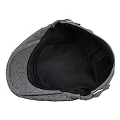 olcso Férfi kalapok-Férfi Vadászsapka Rikkancs sapka Cabbie sapka Newsboy Hat Fekete Sötét tengerészkék Pamut 1920-as évek divatja Modern Kortárs Kedves Odjeća za aktivnosti na otvorenom Alkalmi / Napi Sima Klasszikus