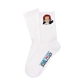 cheap Shoes &amp; Accessories-Inspired by One Piece Monkey D. Luffy Nico Robin Roronoa Zoro Anime Cosplay Accessories Socks Men&#039;s Women&#039;s Halloween Costumes