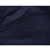 cheap Work Shorts-Men&#039;s Bermuda shorts Workout Shorts Golf Shorts Drawstring Elastic Waist Plain Outdoor Going out Cotton Blend Fashion Streetwear Red Sky Blue Micro-elastic