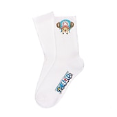 cheap Shoes &amp; Accessories-Inspired by One Piece Monkey D. Luffy Nico Robin Roronoa Zoro Anime Cosplay Accessories Socks Men&#039;s Women&#039;s Halloween Costumes