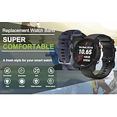 abordables Bracelets de montre Garmin-Bracelet silicone sport 18mm 20mm 22mm pour Garmin Forerunner 265S 265 Venu 3S 3 Active 5 Vivoactive 4S 4 Vivomove Sport Luxe HR Approach S42 S40 S12