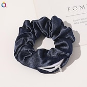 billige Tilbehør til hårstyling-hår scrunchies fløyel elastiske hårbånd scrunchy hår bånd tau scrunchie for kvinner eller jenter hårtilbehør