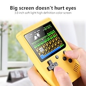 cheap Electronic Entertainment-500 In 1 3 Inch LCD Video Toy Gaming Player Mini Handheld Games Toys Game Console For Kids Portable Game Playing Machine