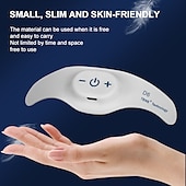 abordables Appareils de massage corporels-Masseur électrique pour soulagement des maux de tête - Aide au sommeil par microcourant pour insomnie et migraine instrument de thérapie de décompression