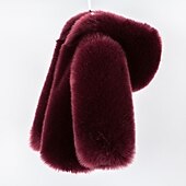 voordelige Meisjes Nepbont Jassen-Kinderen Voor meisjes Jas van imitatiebont Effen Kleur Actief Buiten Katoen jas bovenkleding 2-12 jaar Herfst Zwart verdikt Paars verdikt Lichtgrijs verdikt