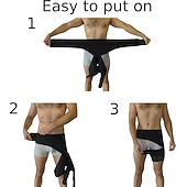 cheap Braces &amp; Supports-1PC Hip Brace for Sciatica Pain Relief | SI Belt/Sacroiliac Belt | Hip Pain| Compression Wrap for Thigh, Hamstring, Joints, Arthritis, Pulled Muscles | For Men, Women