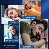 رخيصةأون الحماية الشخصية-جهاز ذكي لمكافحة الشخير ems pulse stop snore portable sleep well stop well stop snore health sleep apnea help usb