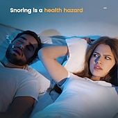 رخيصةأون الحماية الشخصية-جهاز ذكي لمكافحة الشخير ems pulse stop snore portable sleep well stop well stop snore health sleep apnea help usb