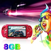 お買い得  電子エンターテイメント-mp5 携帯ゲーム機 psp ゲーム機 psvita ゲーム機 4.3 画面 8gb 多言語版