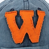 Недорогие Бейсболка мужская-Муж. Бейсболка Черный Винный Хлопок Изысканный и современный Одежда для отдыха на природе На каждый день Буквы